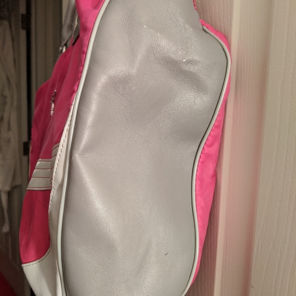 Puma/ Barbiecore 🩷 pink and gray gym bag - Picture 7 of 8
